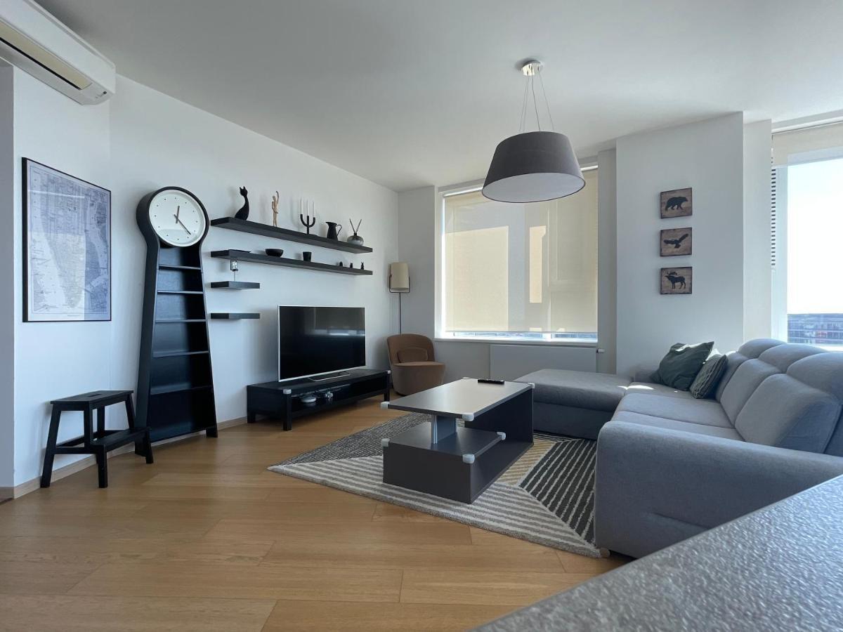Sag Panorama Apartment 3 Rooms 19Th Floor Great View Free Parking Bratislava Exteriör bild